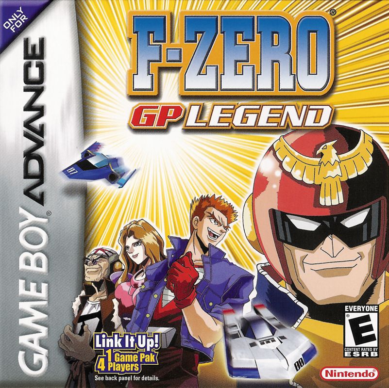 F-Zero box art for GameBoy Advance